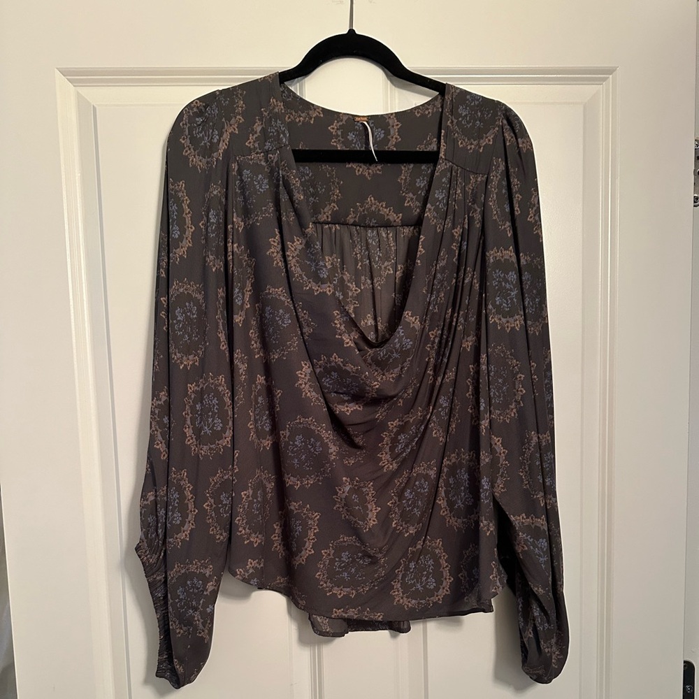 Free people Draped blouse